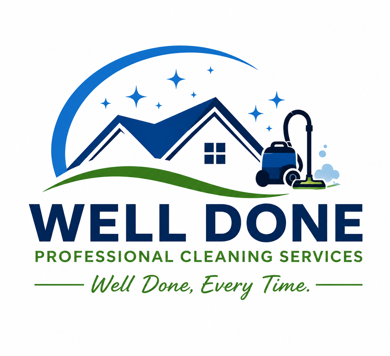 Well Done Cleaning Services Logo